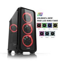 ZALMAN Z7 NEO 4xRGB Fan ATX Mid Tower Kasa Siyah PSU YOK